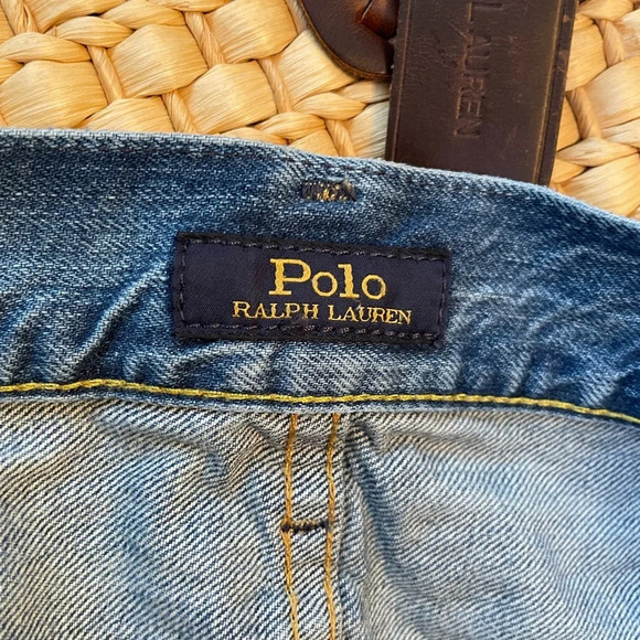 Polo Ralph Lauren Jeans Men’s Size 40x30 The Hampton Relaxed Straight Blue - Picture 4 of 8